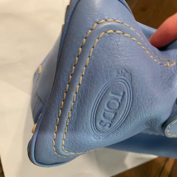 Tod's Handbag, Slate Blue, Rare Color - Picture 5 of 10